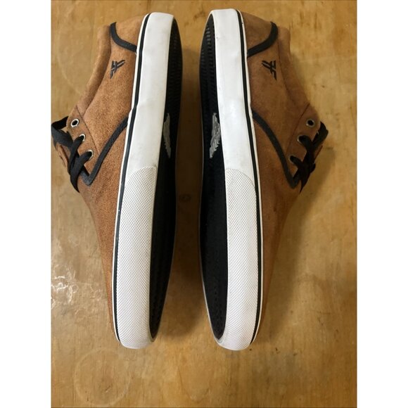 Fallen The “Easy” Mens Skate Shoe Sz 11 Pre Shutdown Brown With Black - Picture 6 of 11